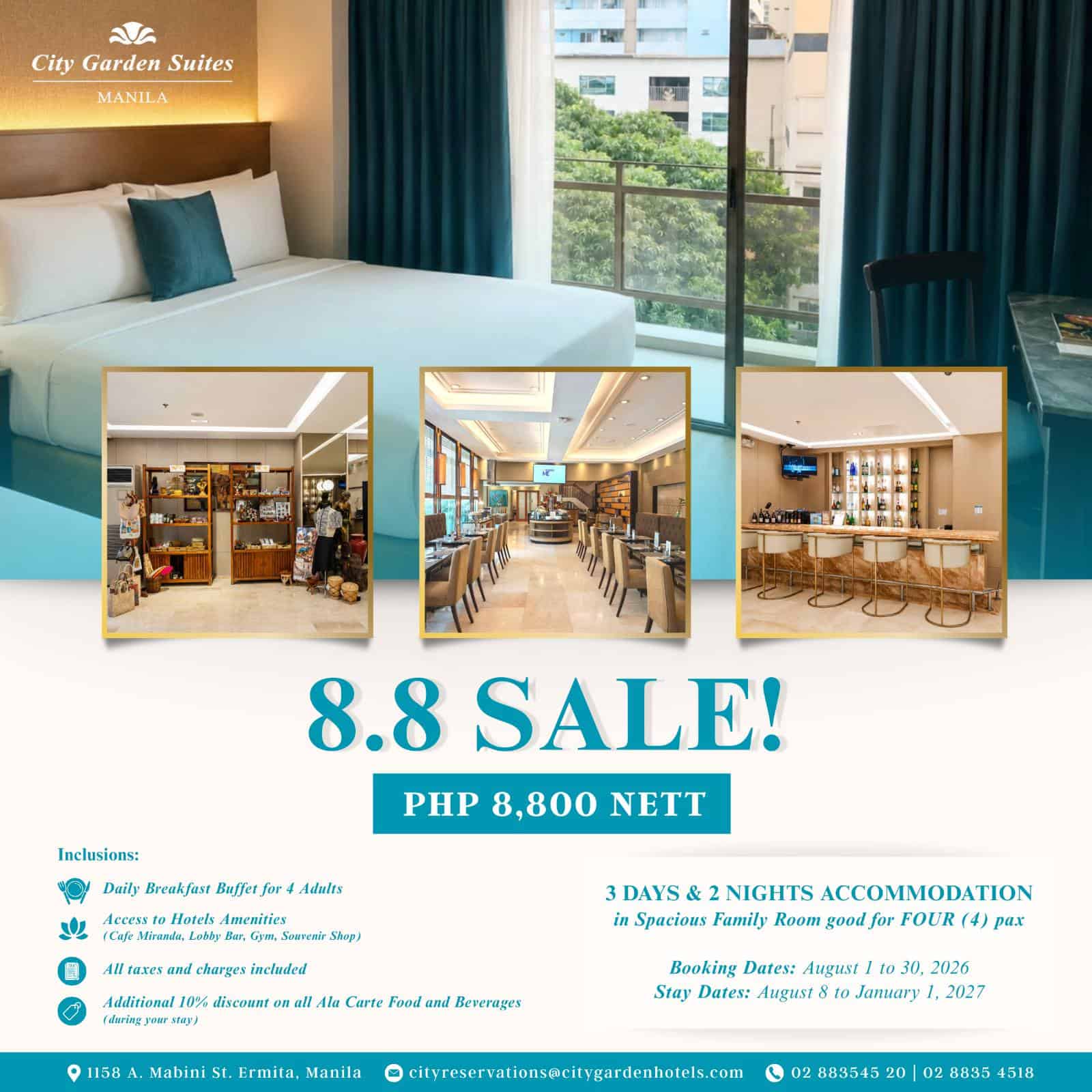 City Garden Suites Hotel Manila