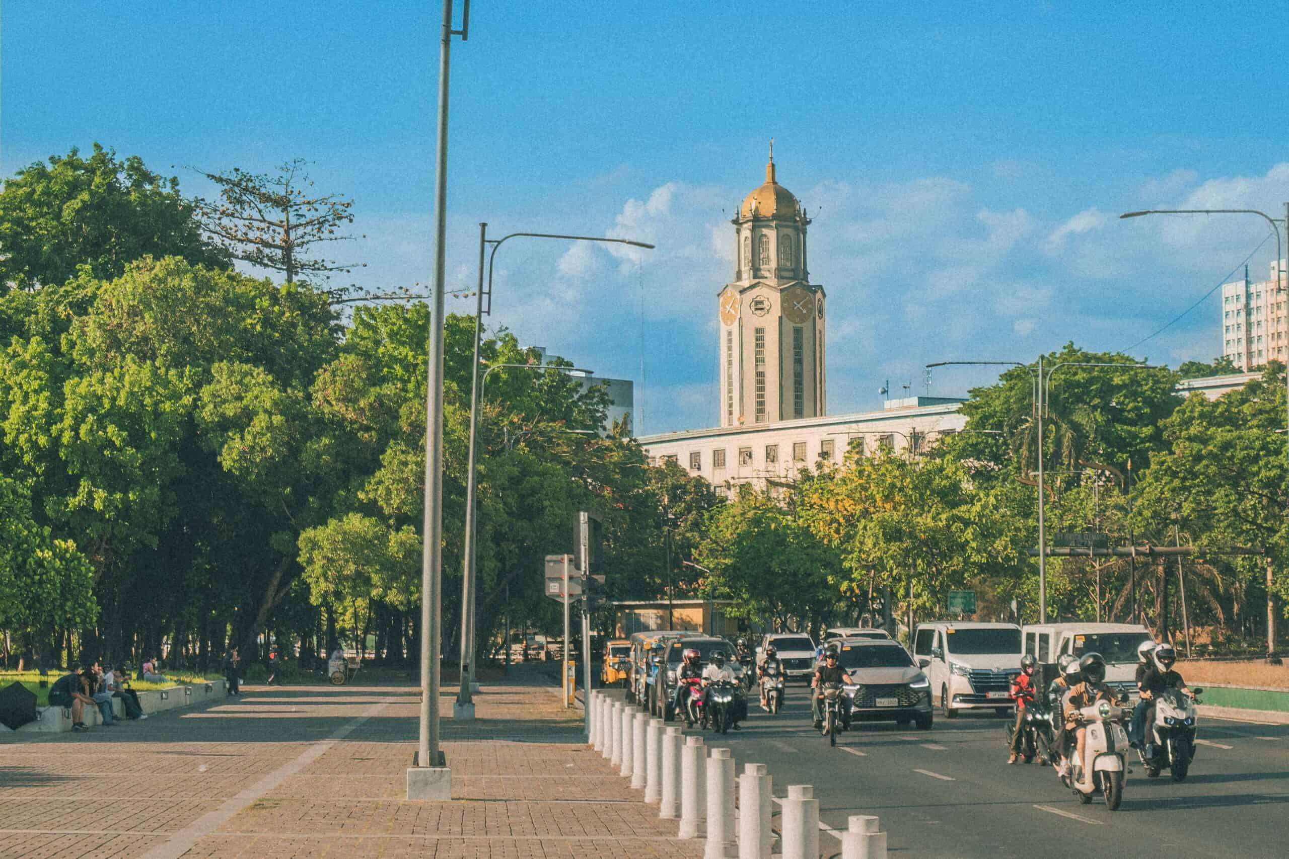 Manila City Hall and clock tower