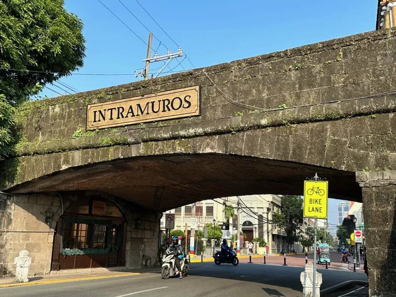 Historic walls of Intramuros, Manila